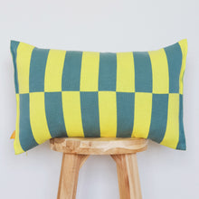 Load image into Gallery viewer, Bold Striped Pillow Cover – Modern Color Block Design (NEW Summer Colors)