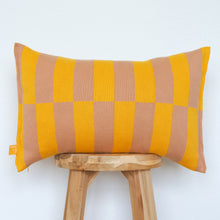 Load image into Gallery viewer, Bold Striped Pillow Cover – Modern Color Block Design (NEW Summer Colors)