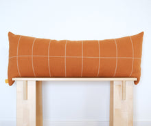 Load image into Gallery viewer, Modern Grid Lumbar Pillow
