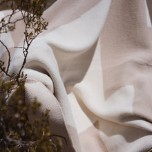 Load image into Gallery viewer, Abstract Shapes Cotton Throw Blanket