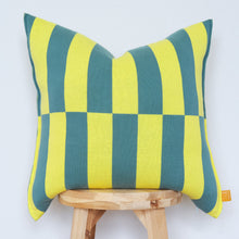 Load image into Gallery viewer, Bold Striped Pillow Cover – Modern Color Block Design (NEW Summer Colors)