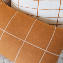 Load image into Gallery viewer, Modern Grid Lumbar Pillow