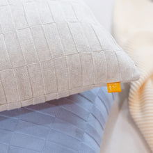 Load image into Gallery viewer, Textured Check Pillow Cover