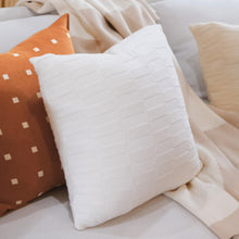 Load image into Gallery viewer, Textured Check Pillow Cover
