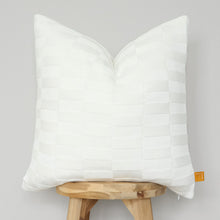 Load image into Gallery viewer, Textured Check Pillow Cover