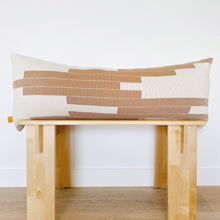 Load image into Gallery viewer, Modern Geometric Lumbar Pillow Cover
