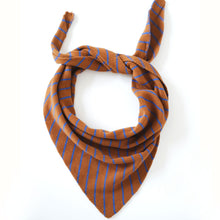 Load image into Gallery viewer, Striped Triangle Scarf