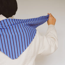 Load image into Gallery viewer, Striped Triangle Scarf
