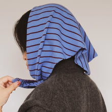 Load image into Gallery viewer, Striped Triangle Scarf