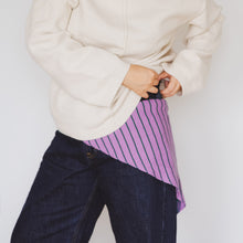 Load image into Gallery viewer, Striped Triangle Scarf