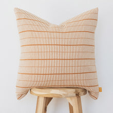 Load image into Gallery viewer, Modern Grid Pillow Cover (Burnt Orange)