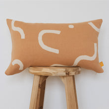 Load image into Gallery viewer, Abstract Squiggle Lumbar Pillow Cover