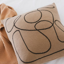 Load image into Gallery viewer, Abstract Loop Throw Pillow Cover