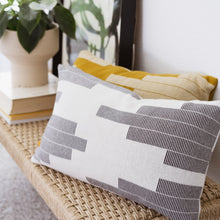 Load image into Gallery viewer, Modern Geometric Lumbar Pillow Cover