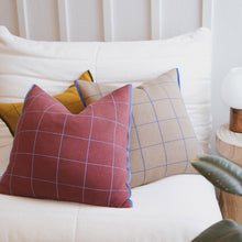 Load image into Gallery viewer, Modern Window Pane Pillow Cover
