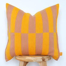 Load image into Gallery viewer, Bold Striped Pillow Cover – Modern Color Block Design (NEW Summer Colors)

