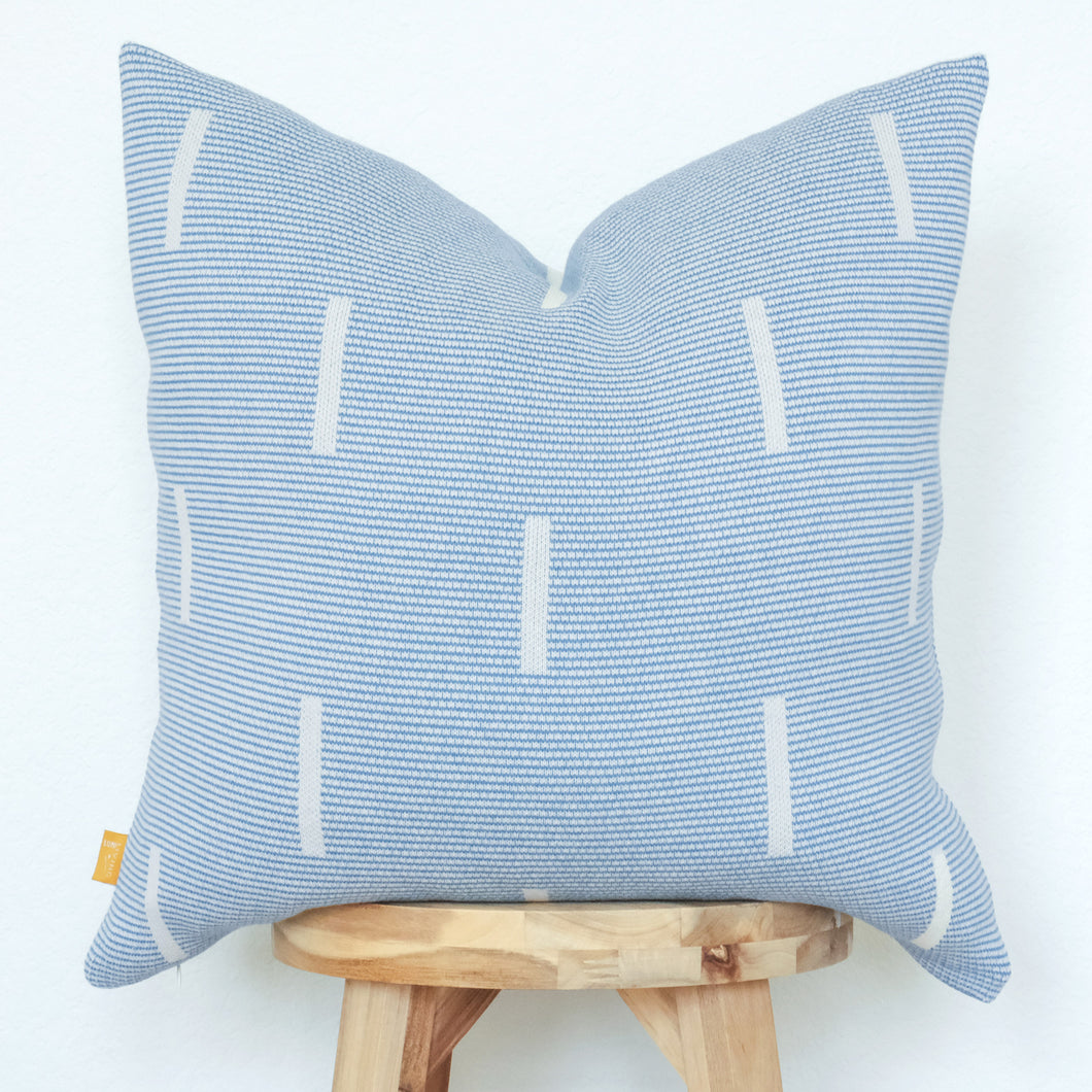 Thick Dashed Lines Throw Pillow Cover (New Colors)