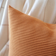 Load image into Gallery viewer, Textured Ribbed Pillow Cover
