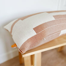 Load image into Gallery viewer, Modern Geometric Lumbar Pillow Cover
