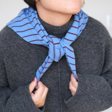 Load image into Gallery viewer, Striped Triangle Scarf
