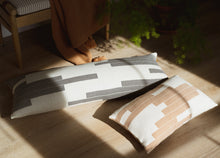 Load image into Gallery viewer, Modern Geometric Lumbar Pillow Cover
