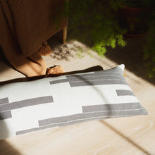 Load image into Gallery viewer, Modern Geometric Lumbar Pillow Cover
