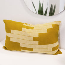 Load image into Gallery viewer, Geometric Lumbar Throw Pillow Cover
